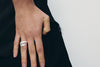 OLIO E ACETO Silver Silver Aperture Ring OA03F18